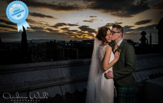 Wedding photography Balmoral Hotel Edinburgh